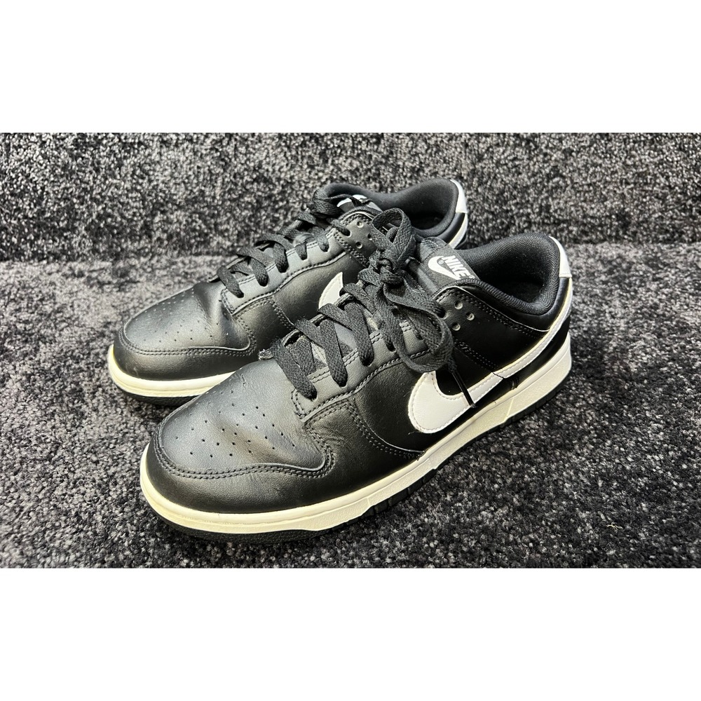 Men's Nike Dunk Low Black Panda 2.0 Limited Edition Shoes DV0831-002 Size 9.5